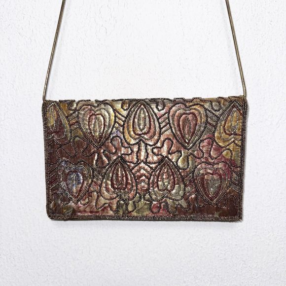 Vintage Magid Floral Evening Bag - Picture 2 of 5